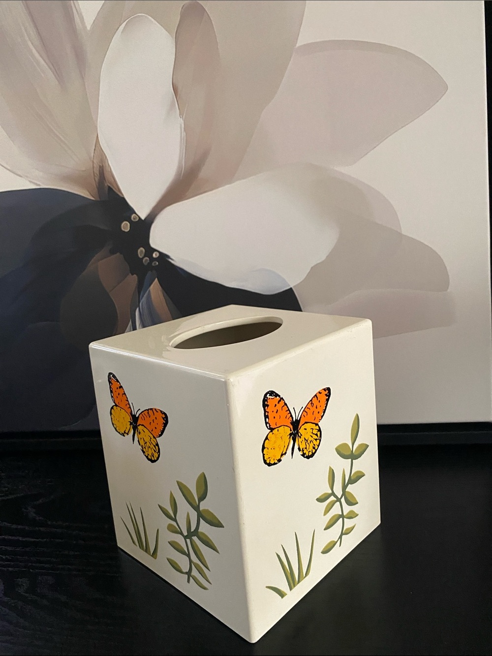 Vintage 80’s Tissue Box